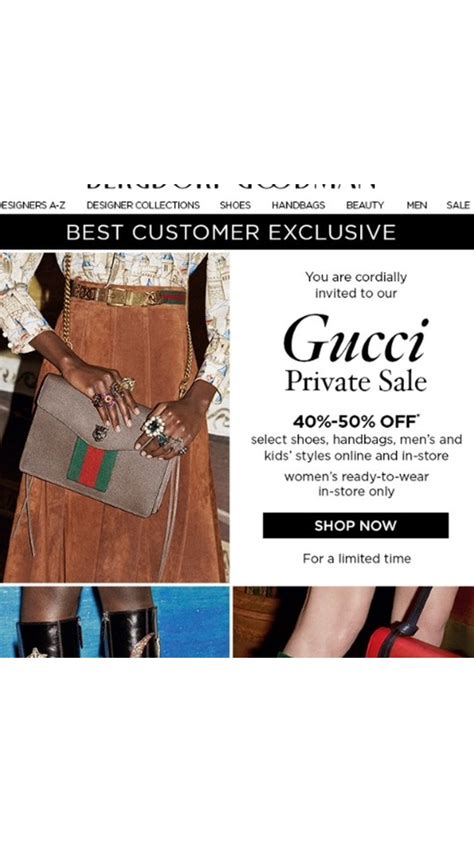 when is gucci private sale fall 2016|Gucci sale clearance.